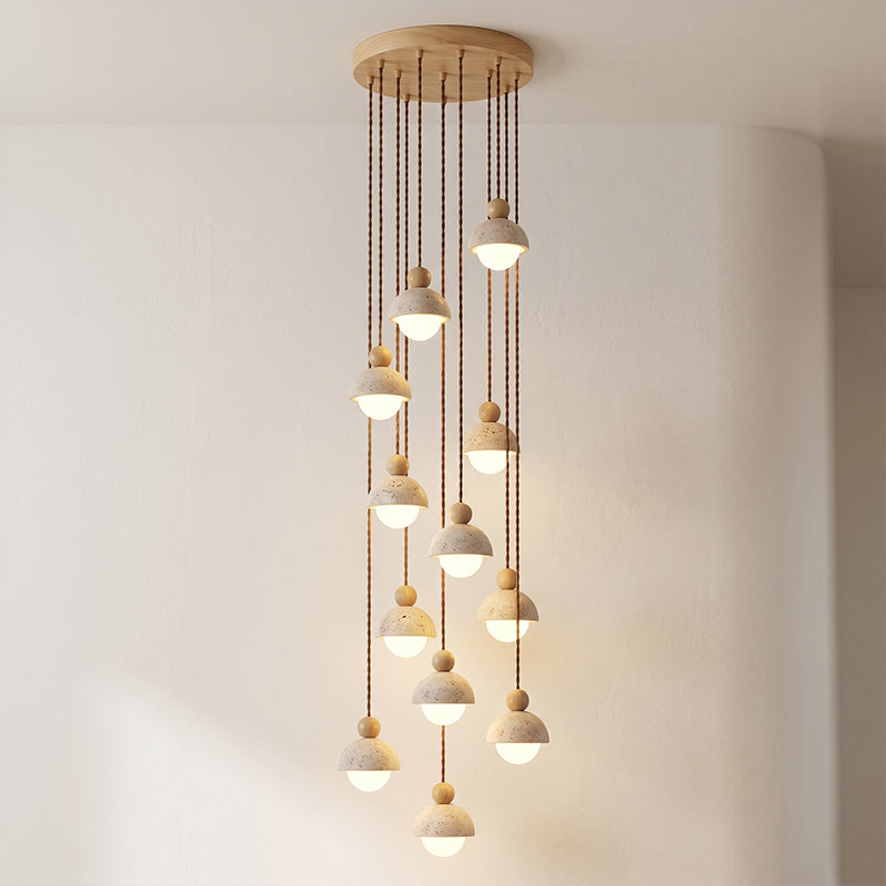 Nordale Travertine Pendant Light