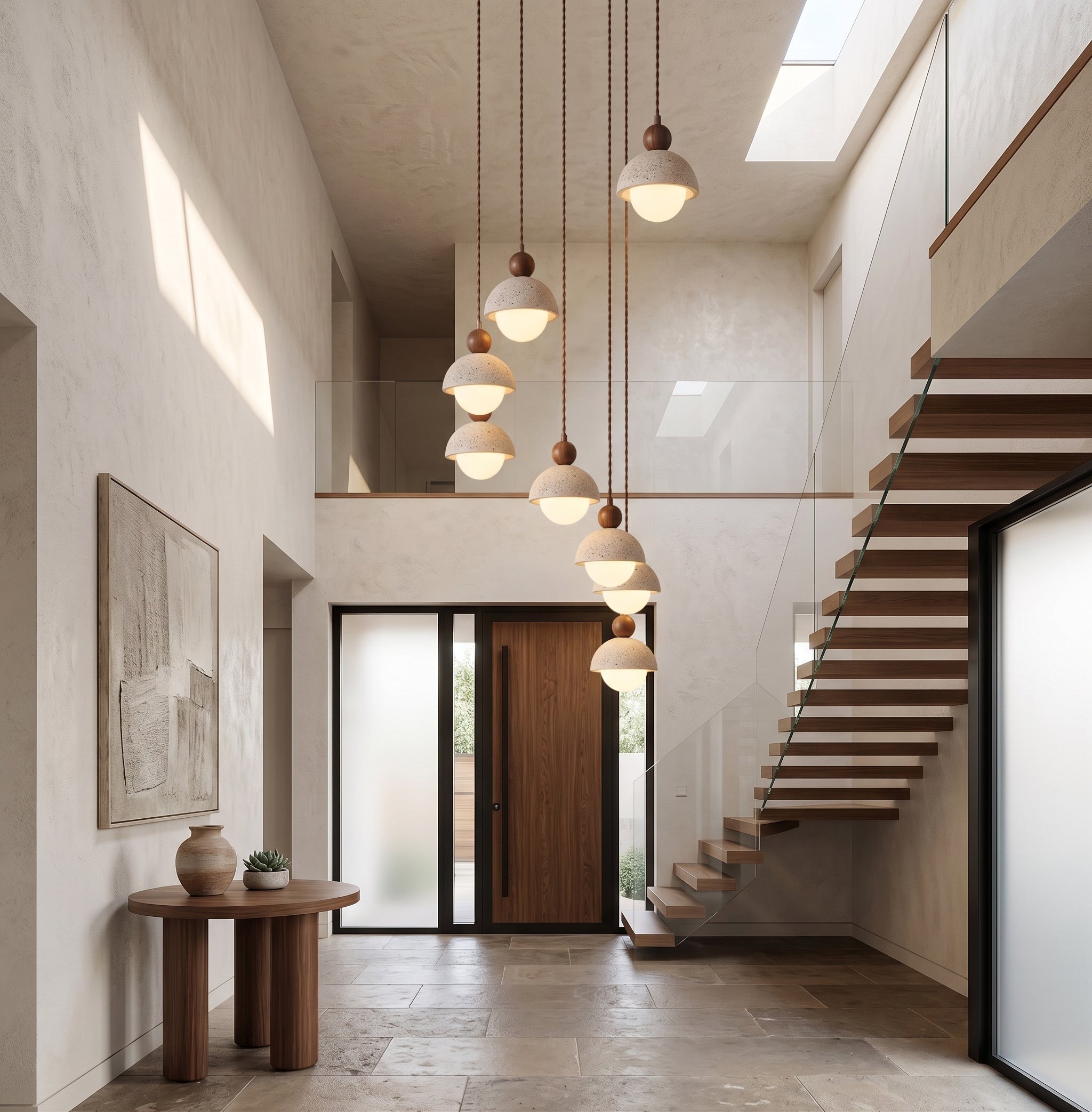 Nordale Travertine Pendant Light