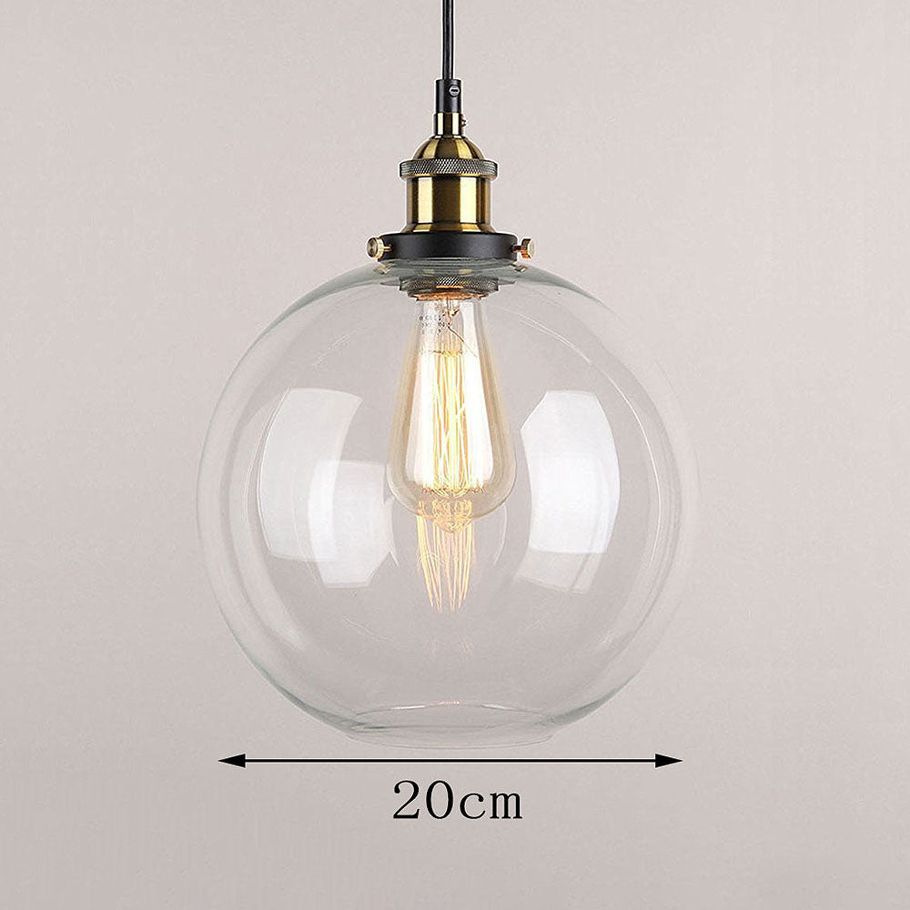 Globe Glass Pendant Light