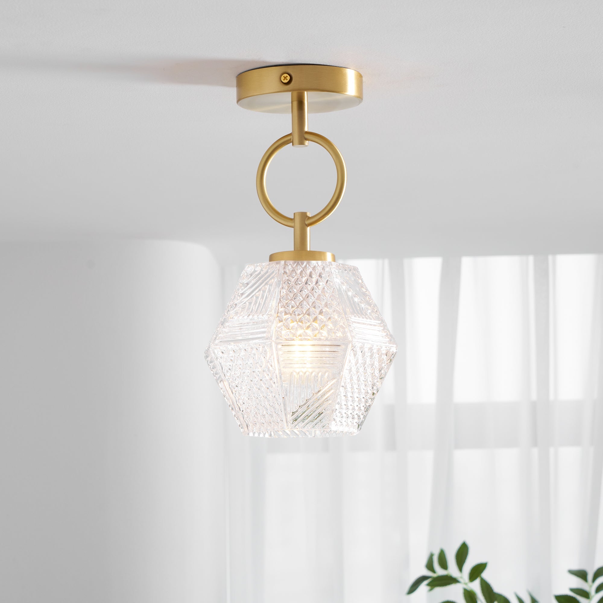 Rillton Art Deco Ceiling Light