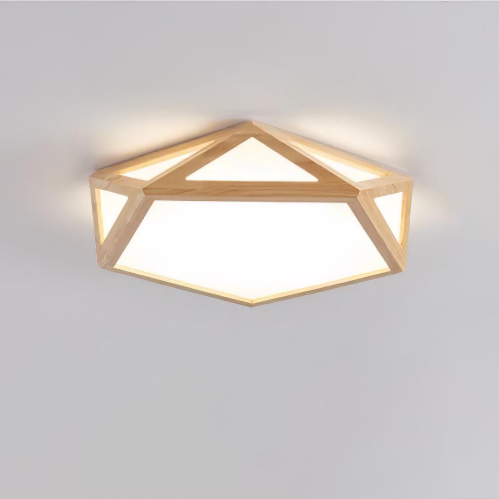 Dooles Wooden Ceiling Light