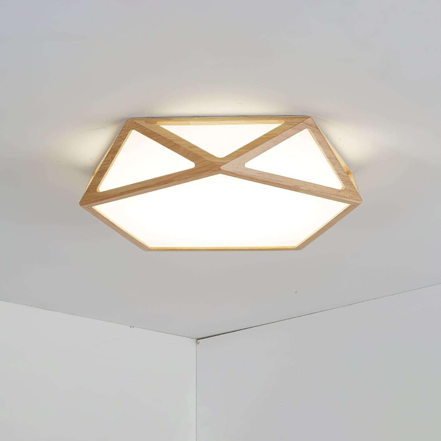 Dooles Wooden Ceiling Light
