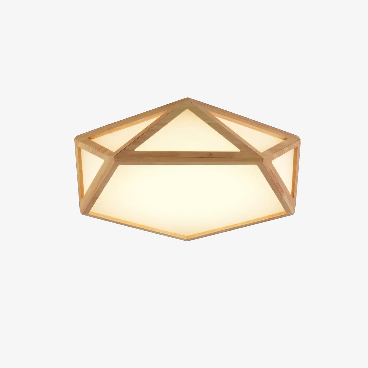 Dooles Wooden Ceiling Light