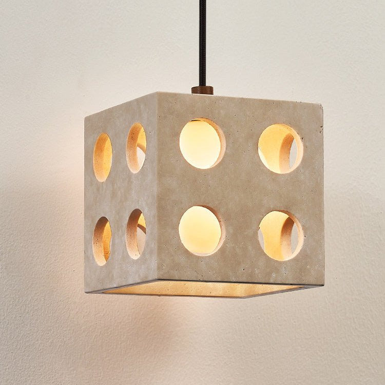 Dosc Travertine Pendant Light