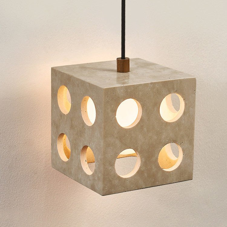 Dosc Travertine Pendant Light