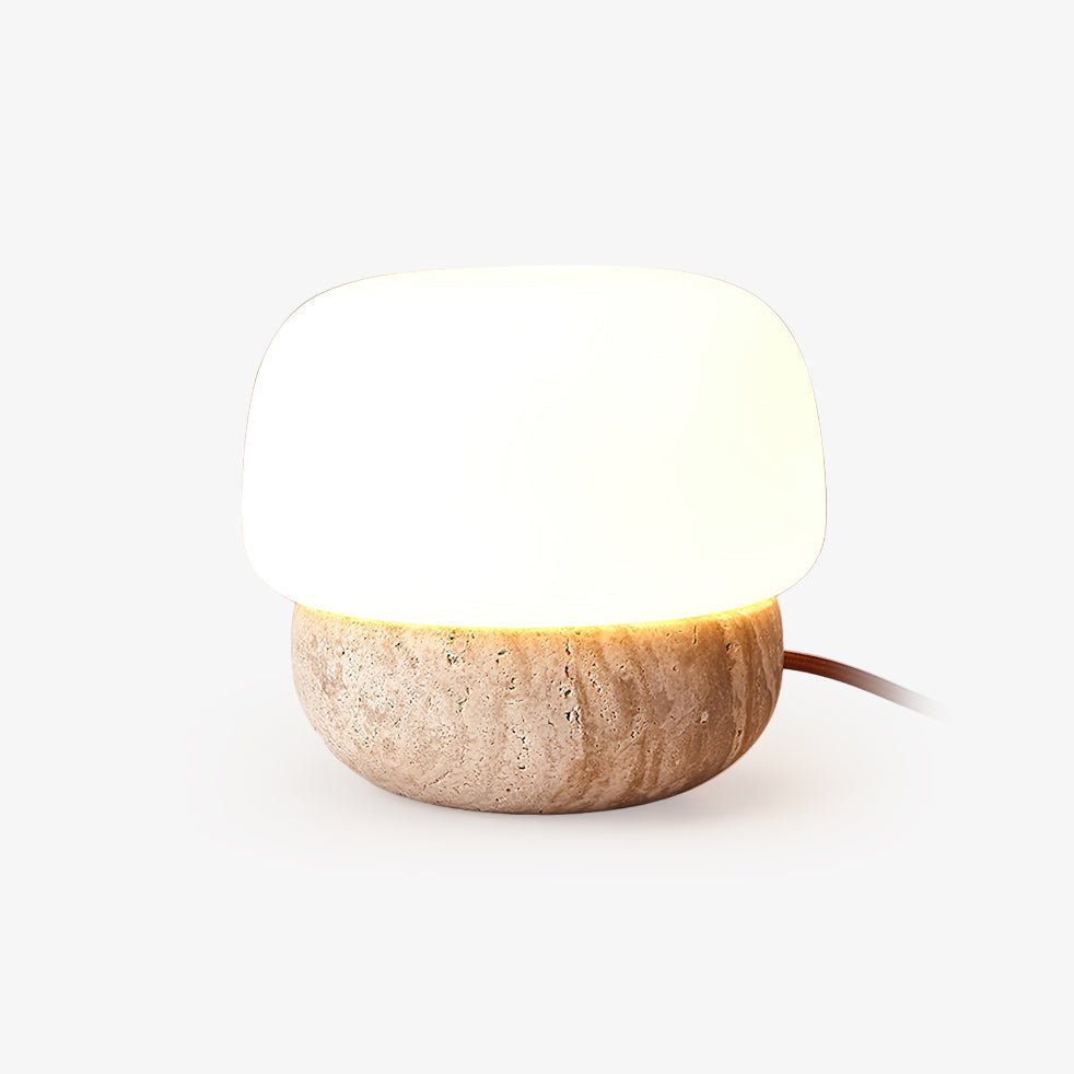 Dondus Travertine Table Lamp