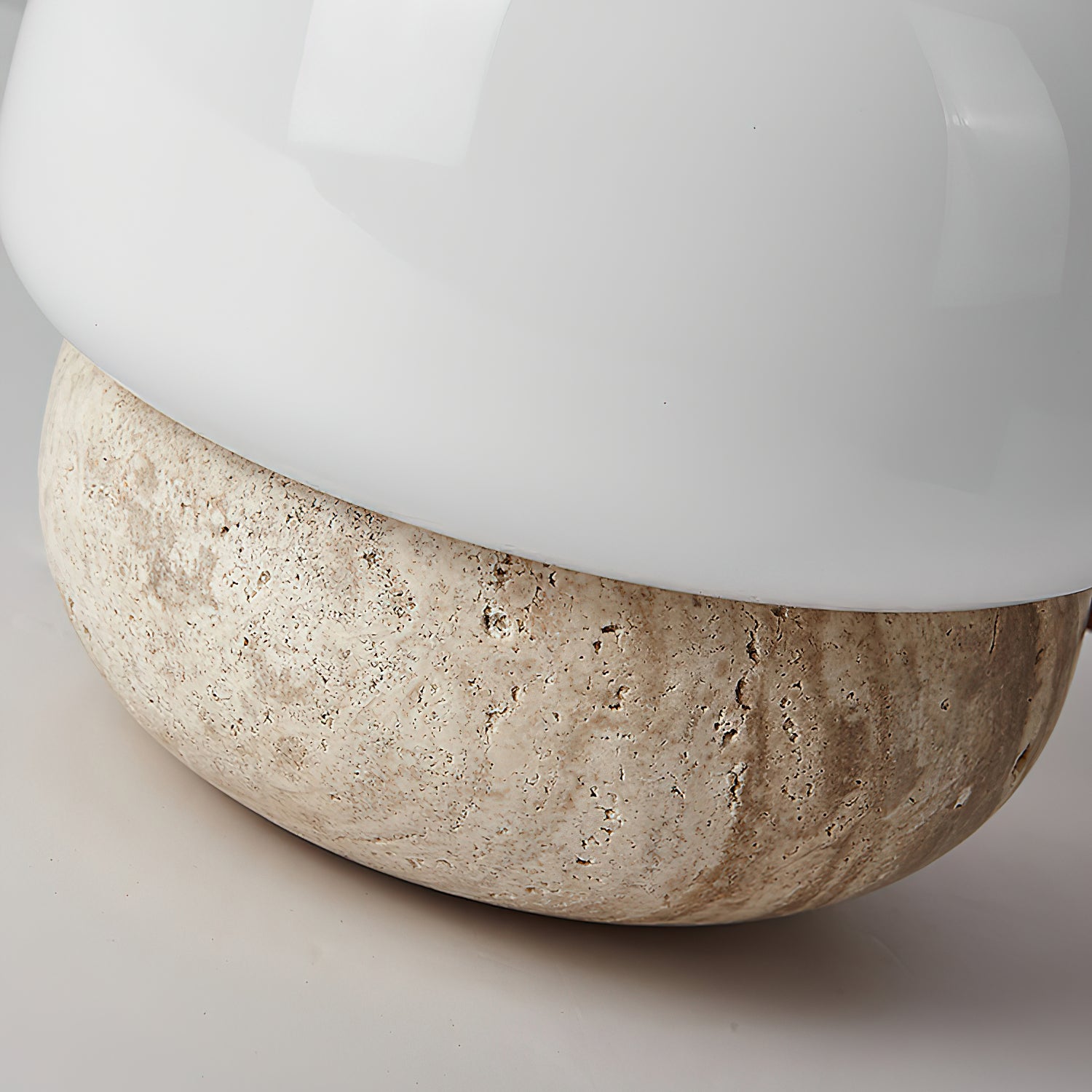 Dondus Travertine Table Lamp