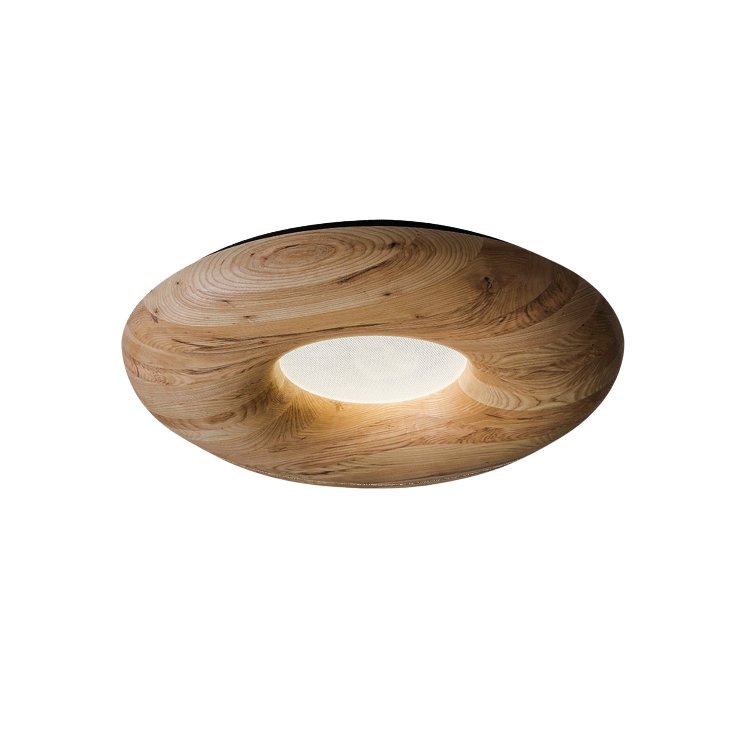 Cyon Wooden Donut Ceiling Light