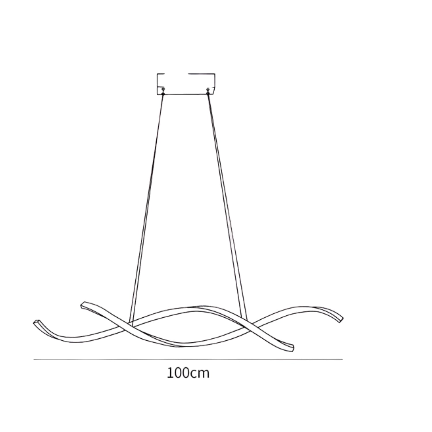 Luos Wave Pendant Light
