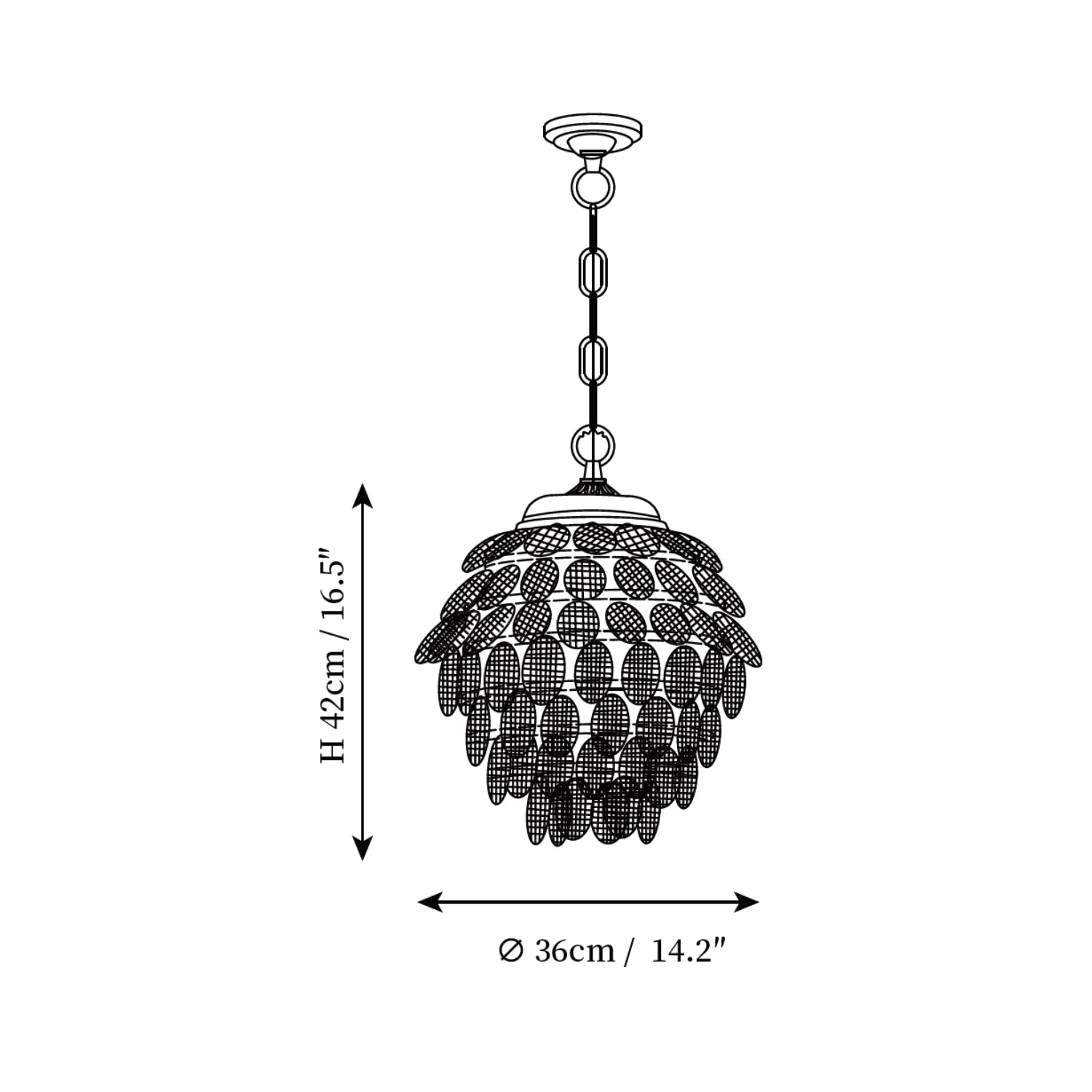 Roassy Pendant Light