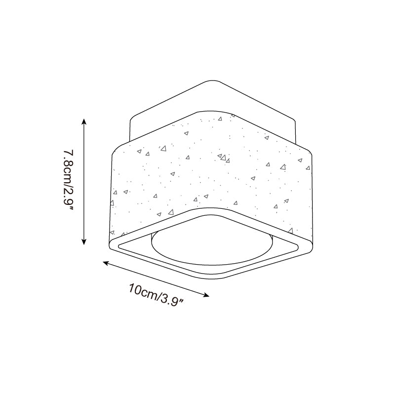 Dricovo Natural Stone Ceiling Light