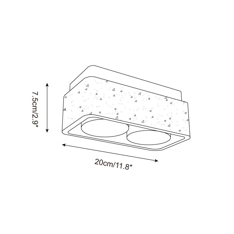 Dricovo Natural Stone Ceiling Light