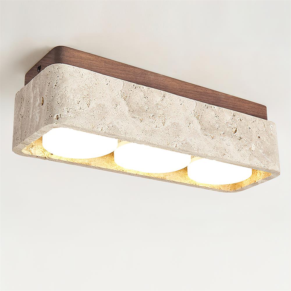 Dricovo Natural Stone Ceiling Light