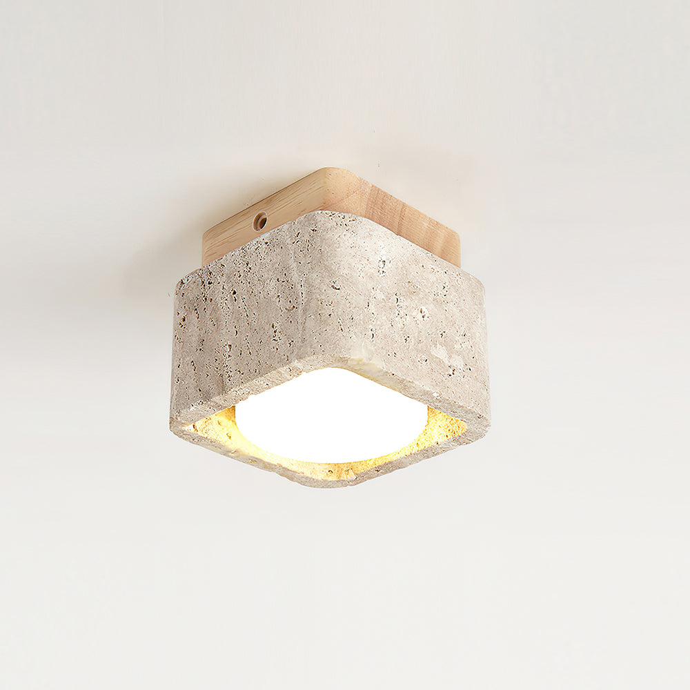 Dricovo Natural Stone Ceiling Light