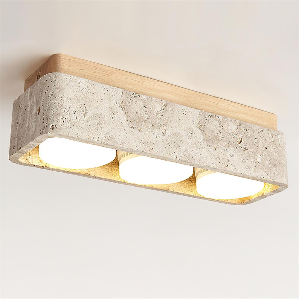 Dricovo Natural Stone Ceiling Light