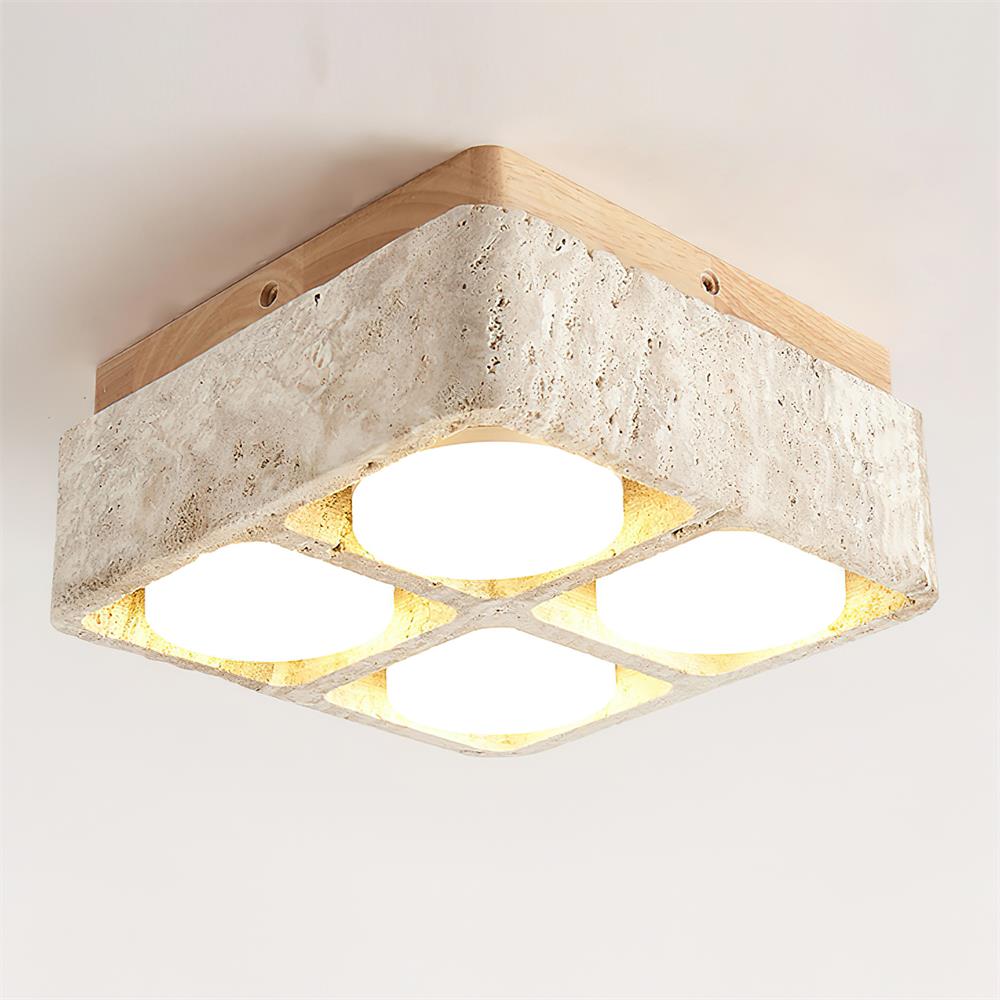 Dricovo Natural Stone Ceiling Light