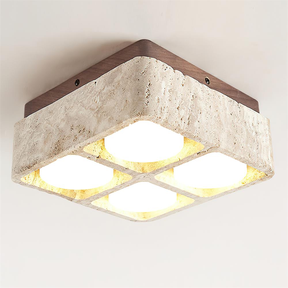 Dricovo Natural Stone Ceiling Light