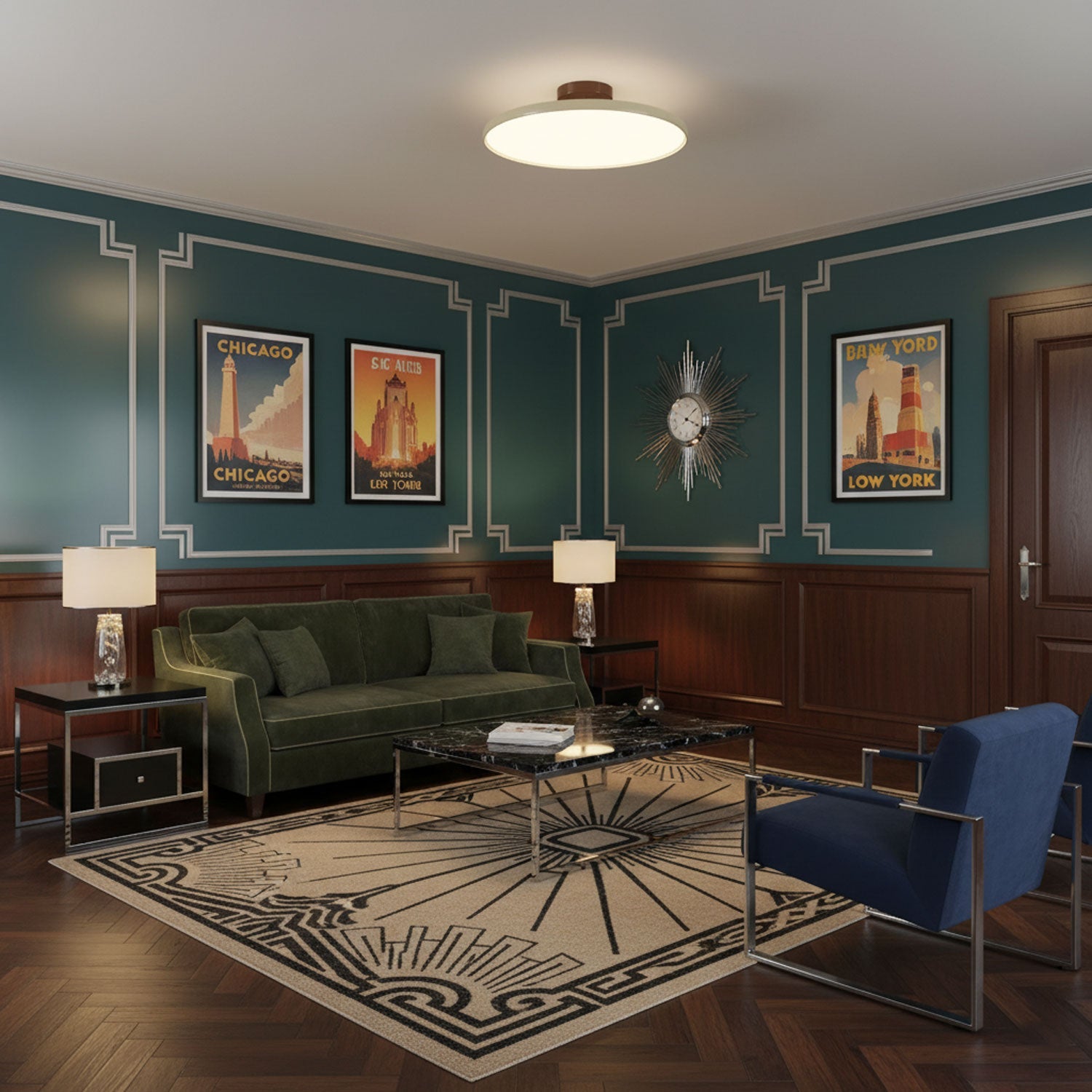 Jorra Adjustable Ceiling Light