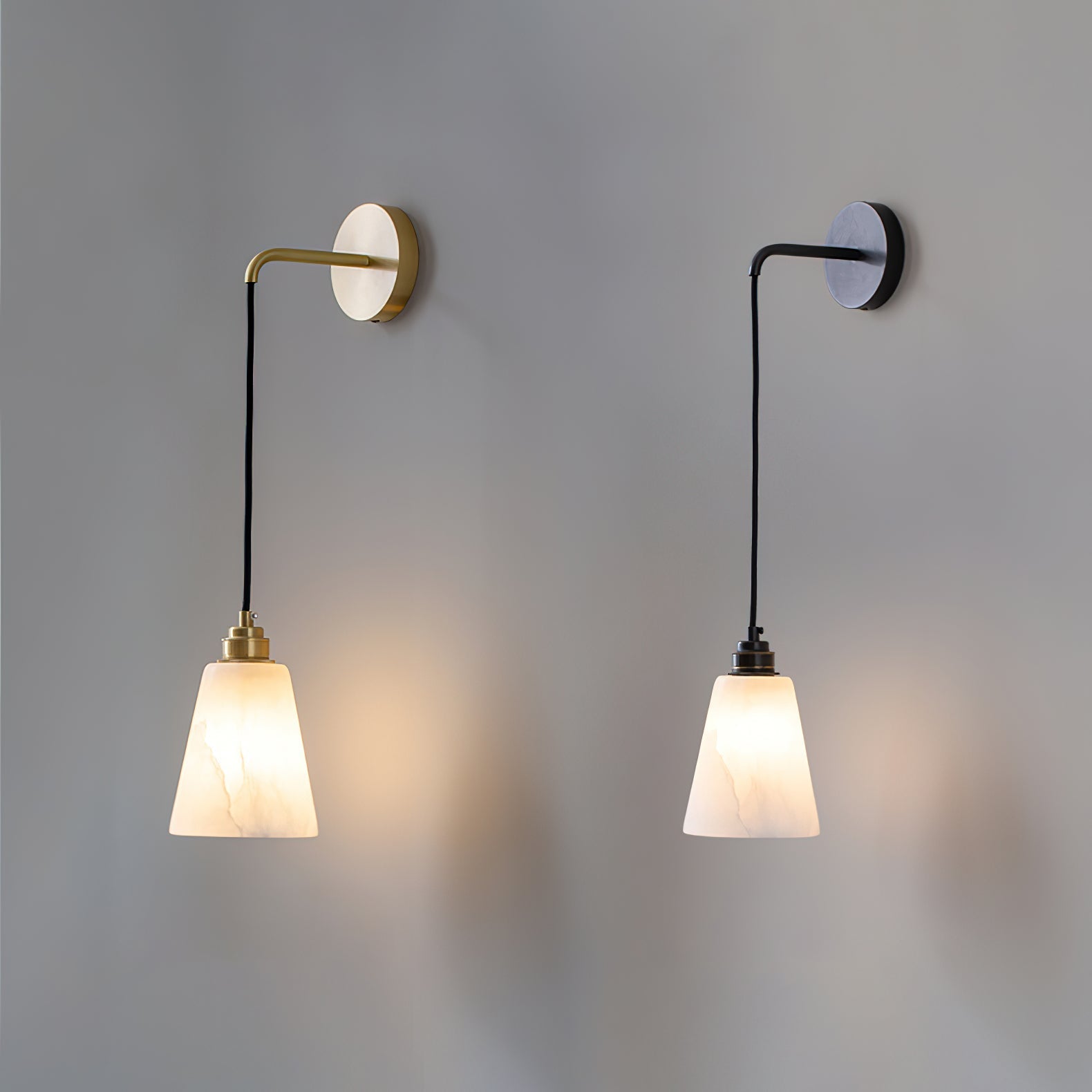 Cublen Pendant Alabaster Wall Light