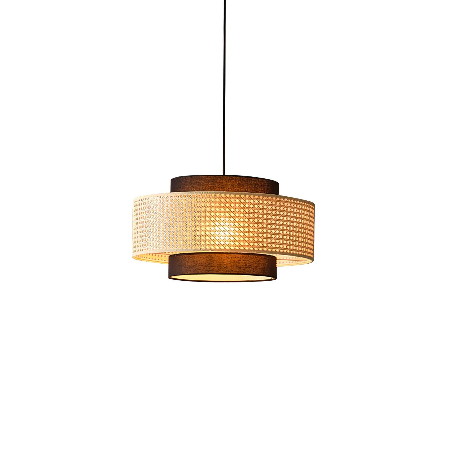Delurso Japandi Style Pendant Light
