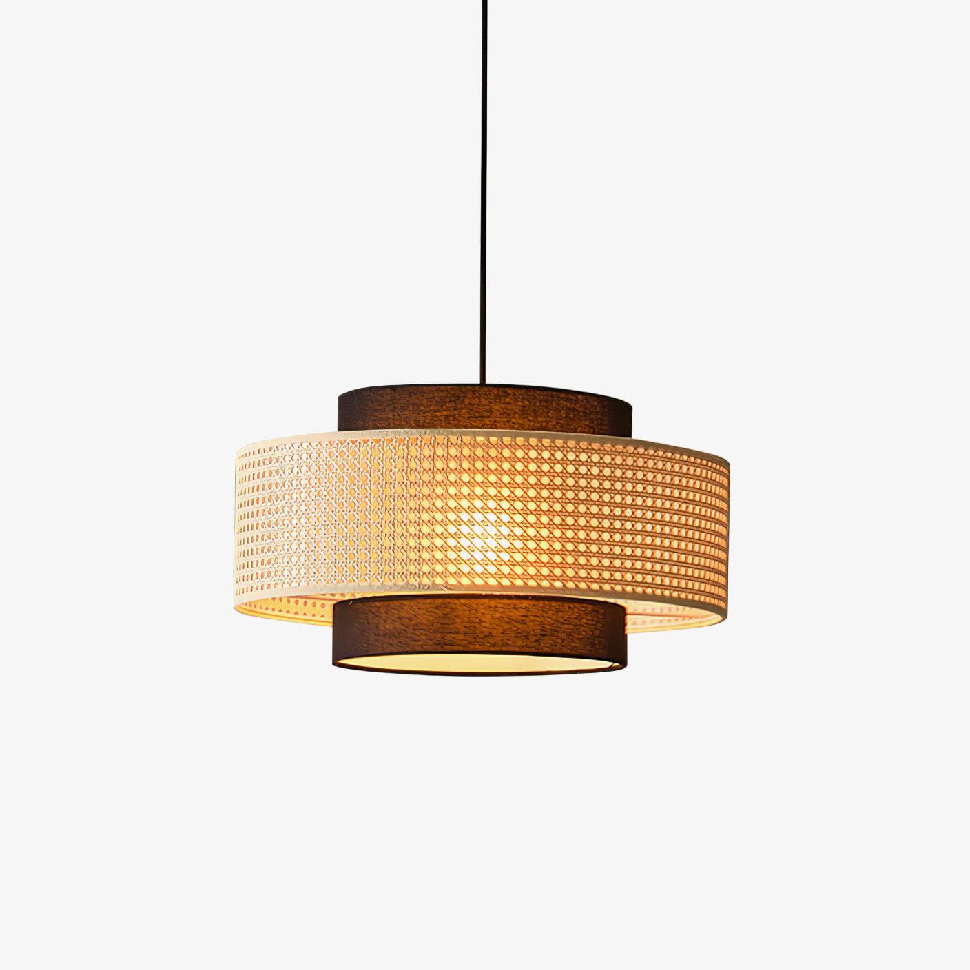 Delurso Japandi Style Pendant Light