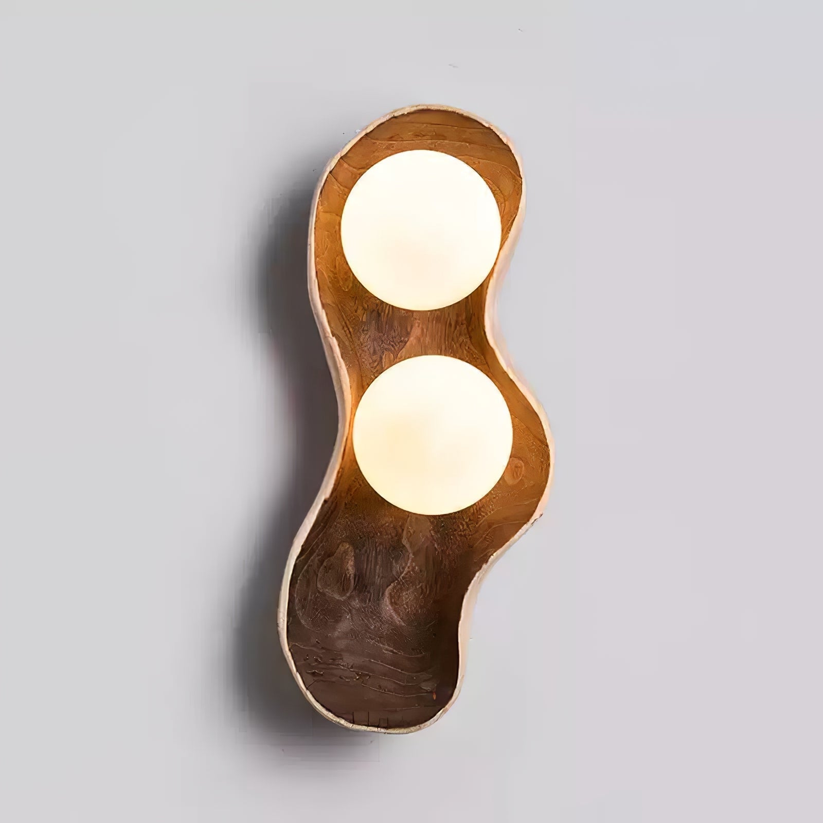 Hescio Wooden Wall Light