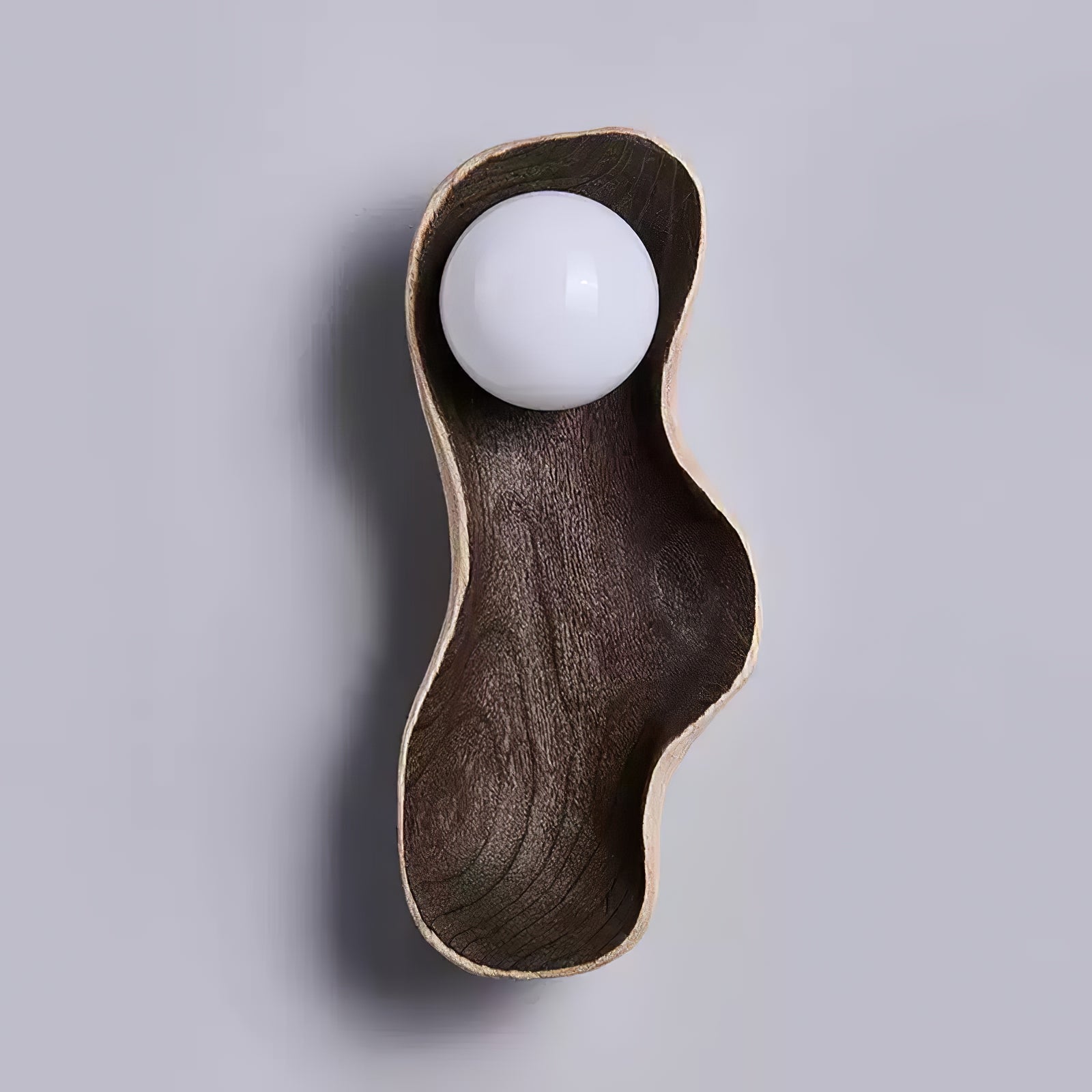 Hescio Wooden Wall Light