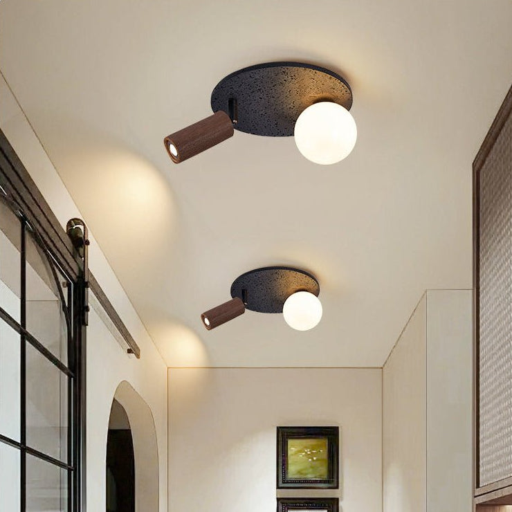 Loaze Travertine Ceiling Light