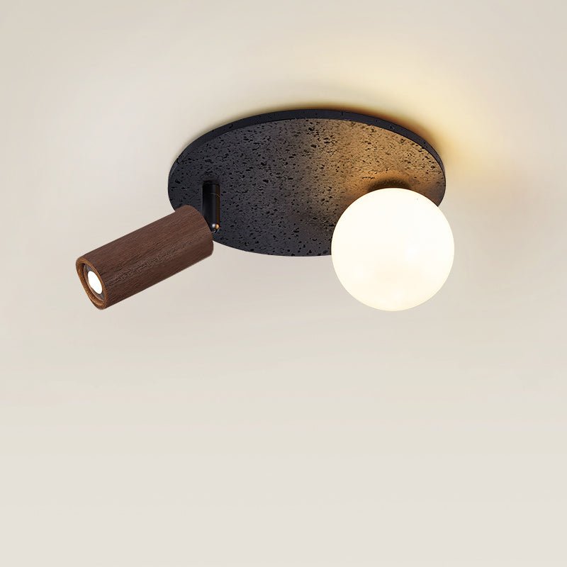 Loaze Travertine Ceiling Light