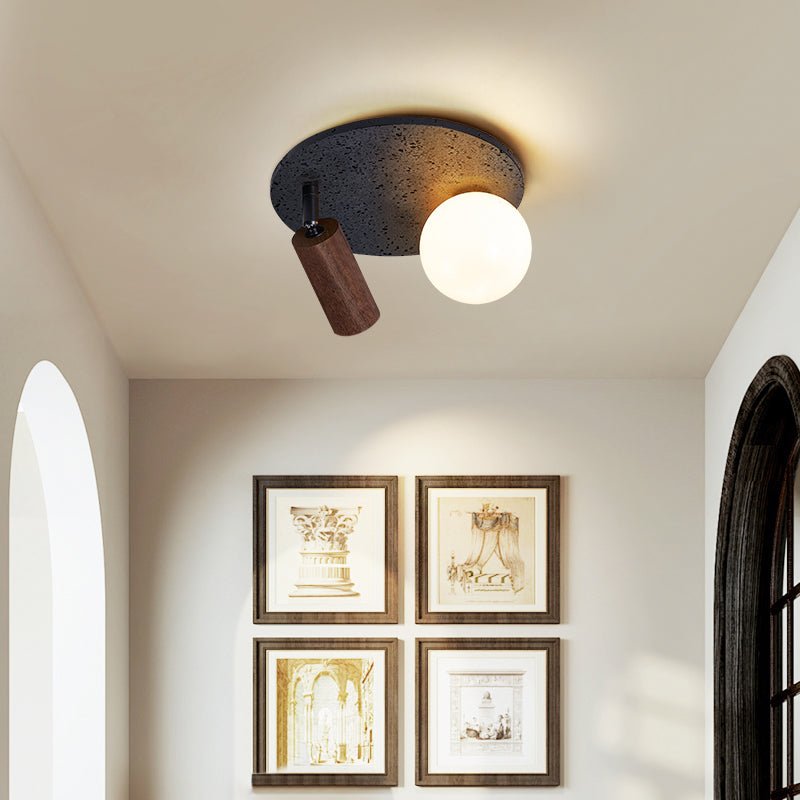 Loaze Travertine Ceiling Light