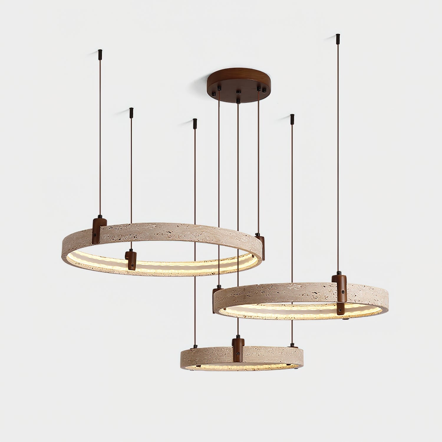 Ecolaze Natural Stone Pendant Light