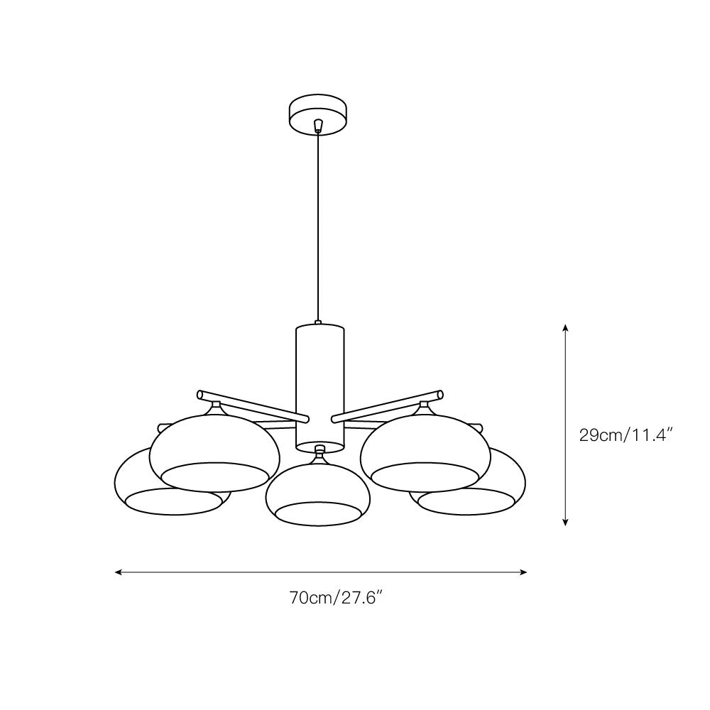 Bexna Oval Chandelier