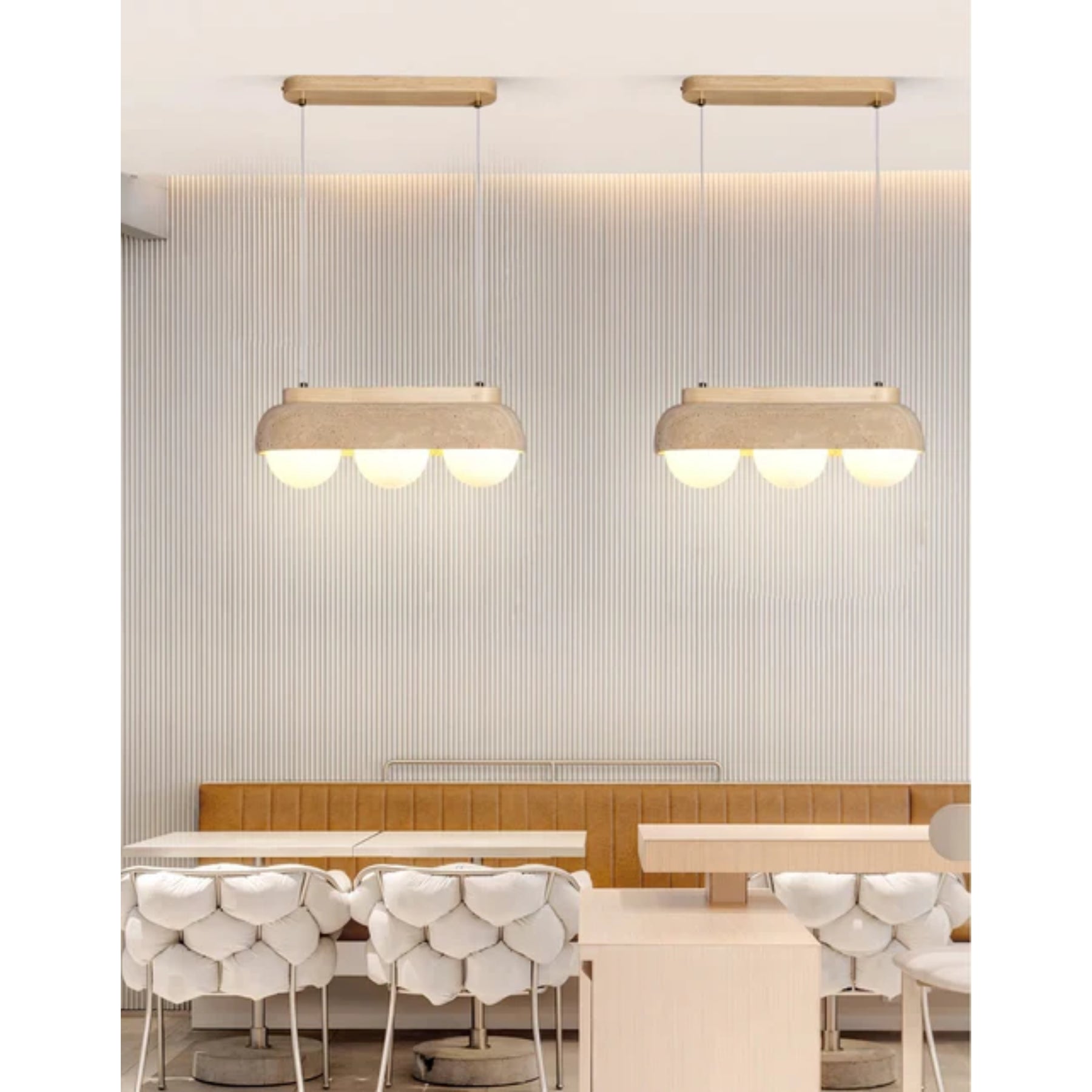 Ewosyn Natural Stone Pendant Light