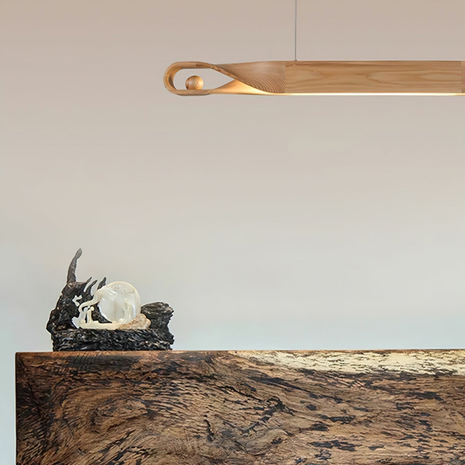 Elowis Wooden Pendant Light