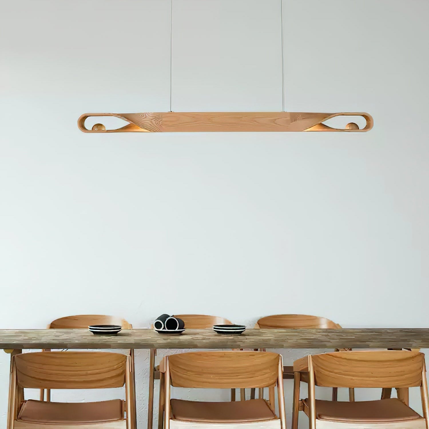 Elowis Wooden Pendant Light