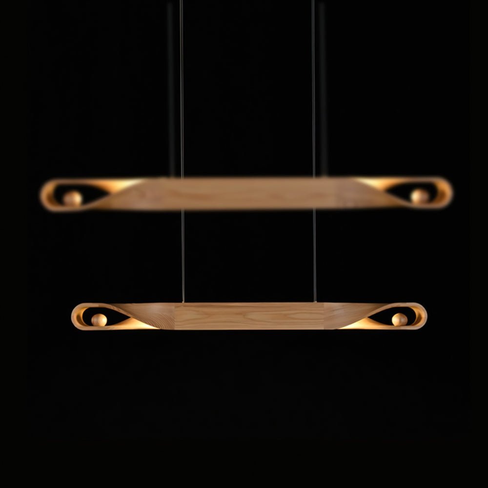Elowis Wooden Pendant Light