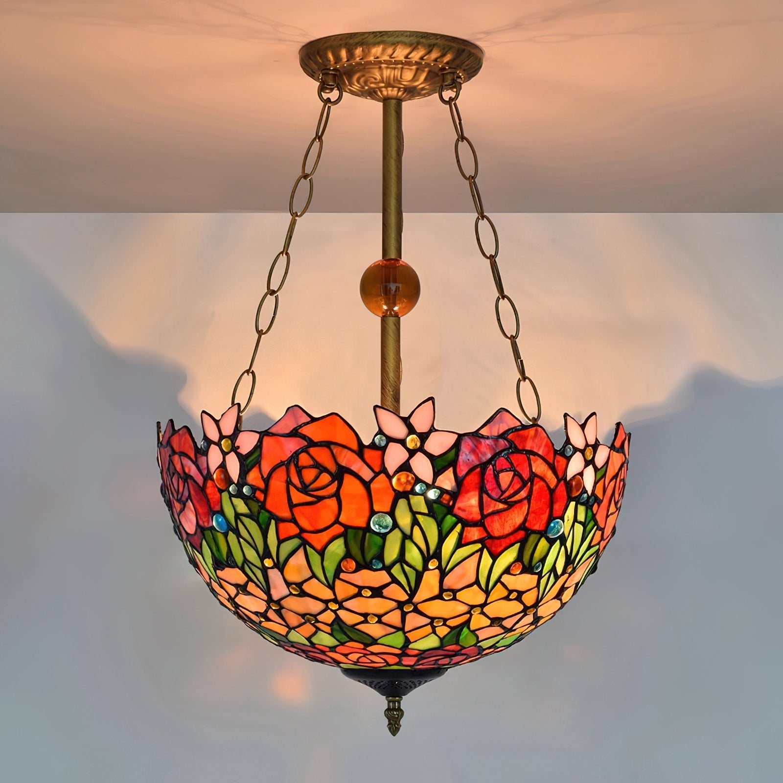 Lentysa Tiffany Ceiling Light