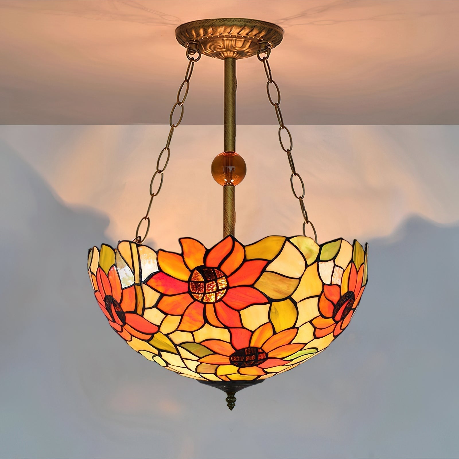 Lentysa Tiffany Ceiling Light