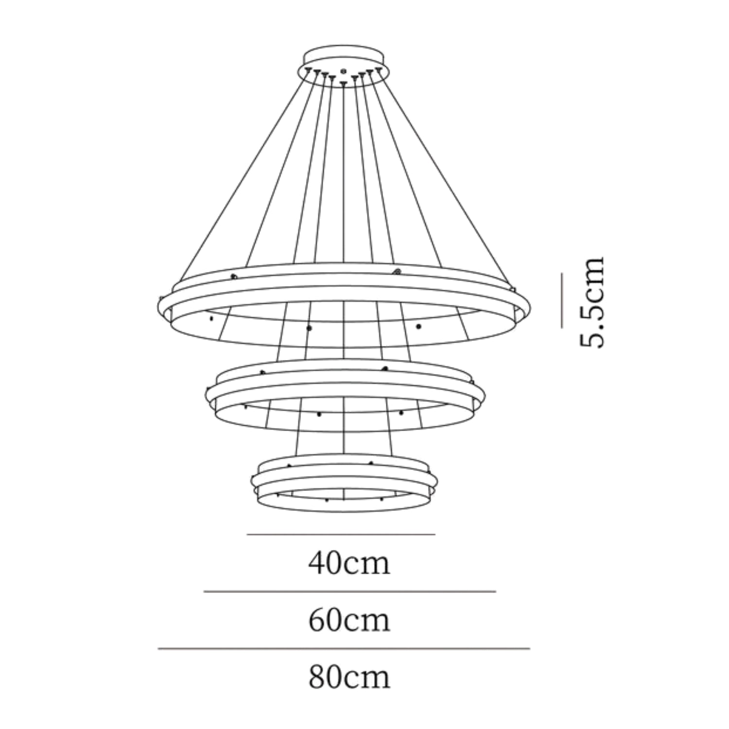 Acylin Chandelier