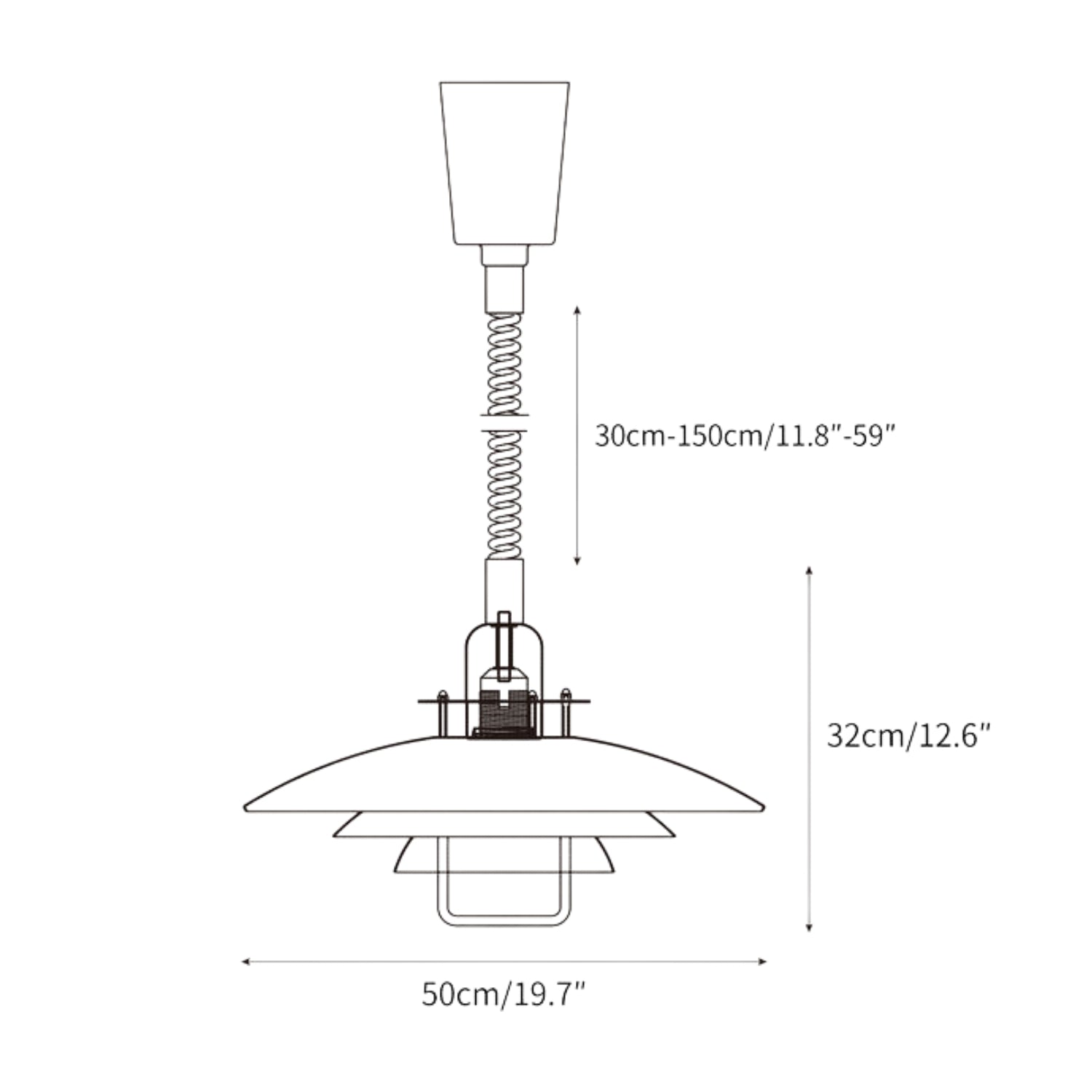 Poulives Pendant Light