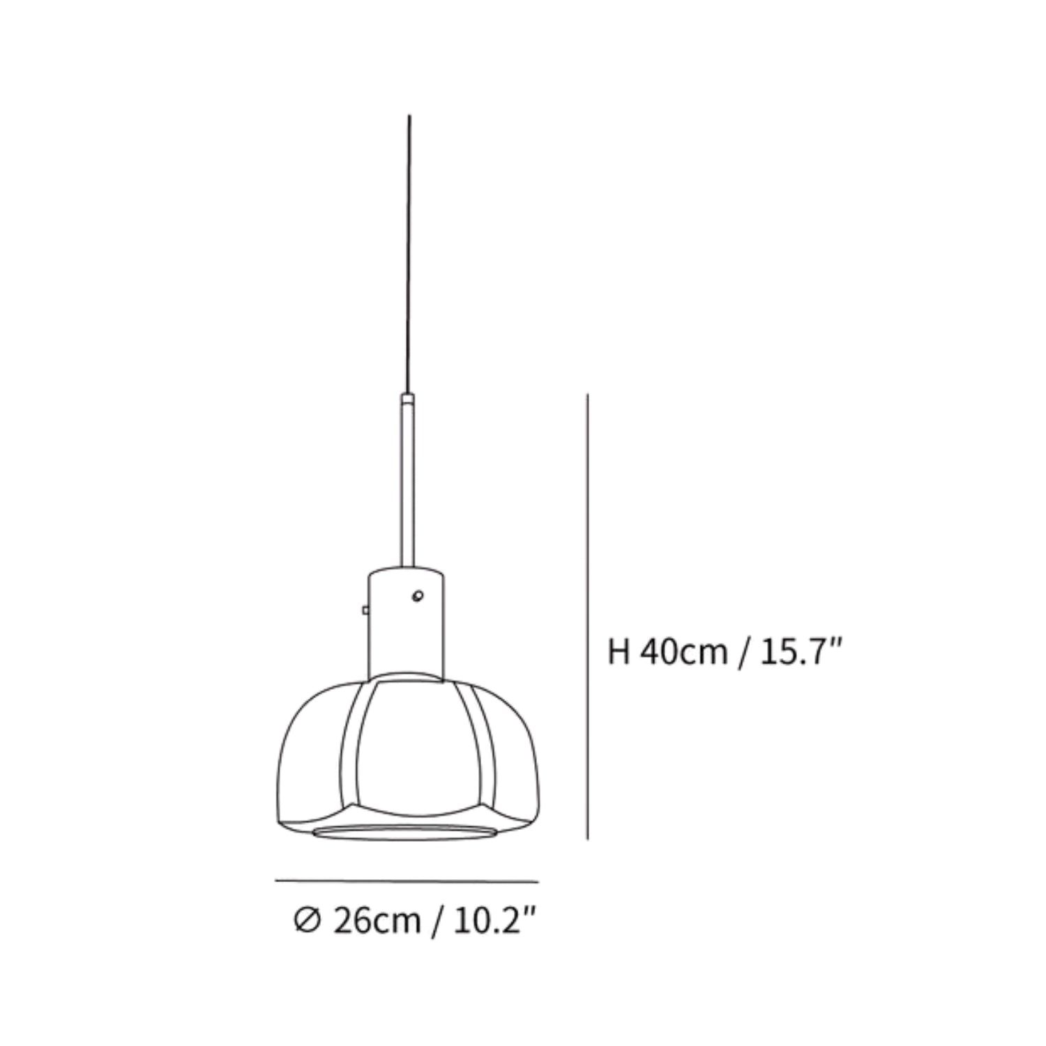Povos Pendant Light