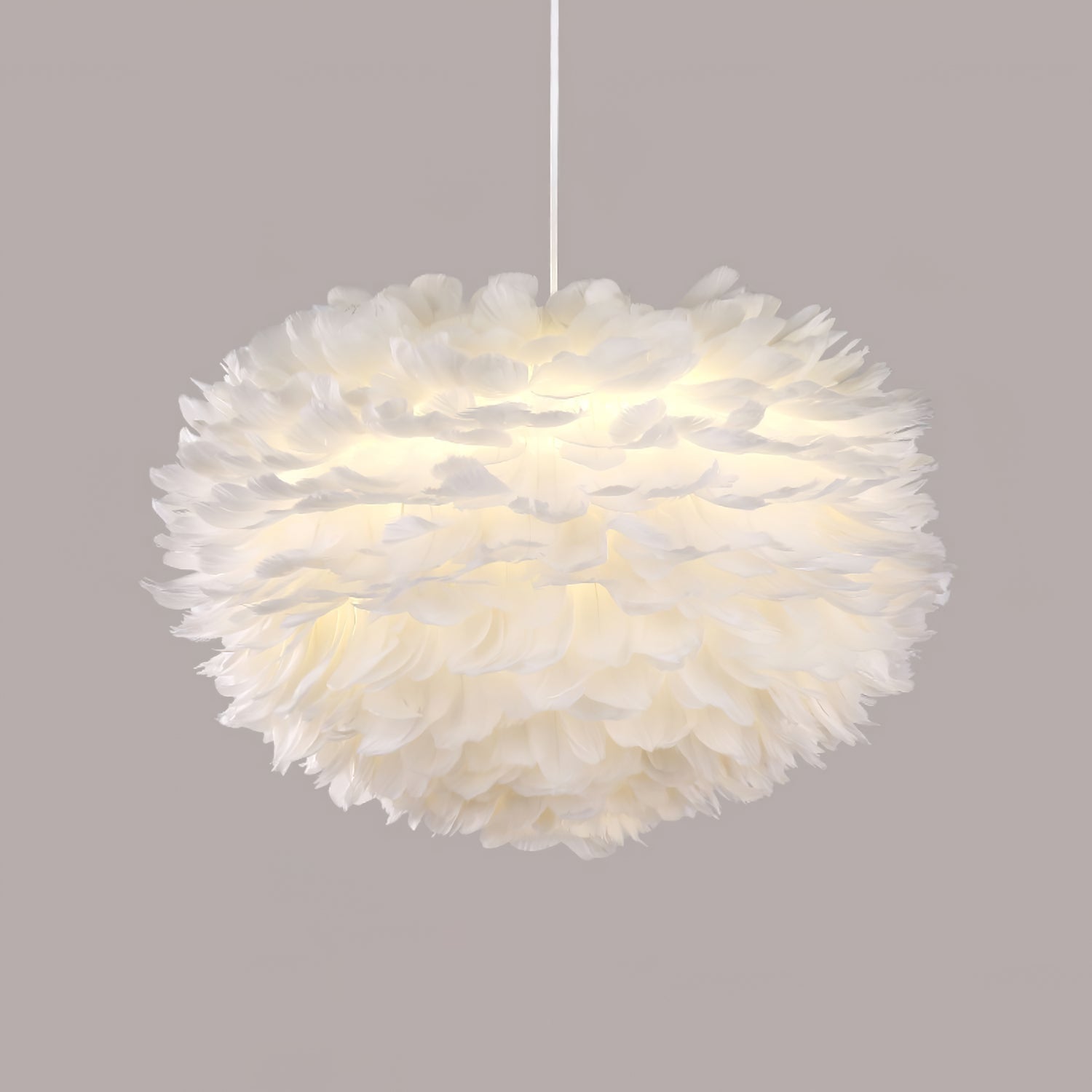 Lumara Feather Pendant Light