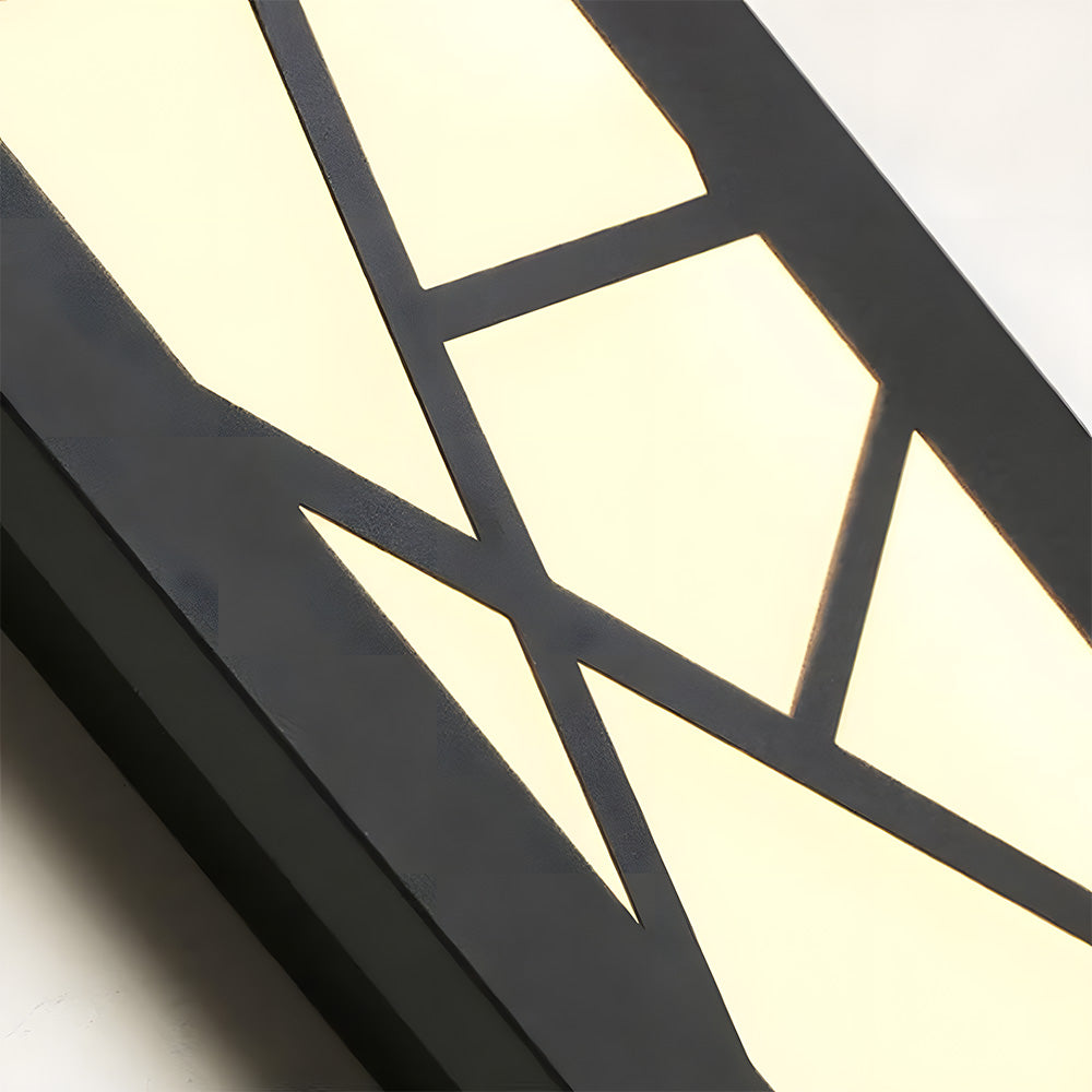 Blockshape Wall Light For Outside