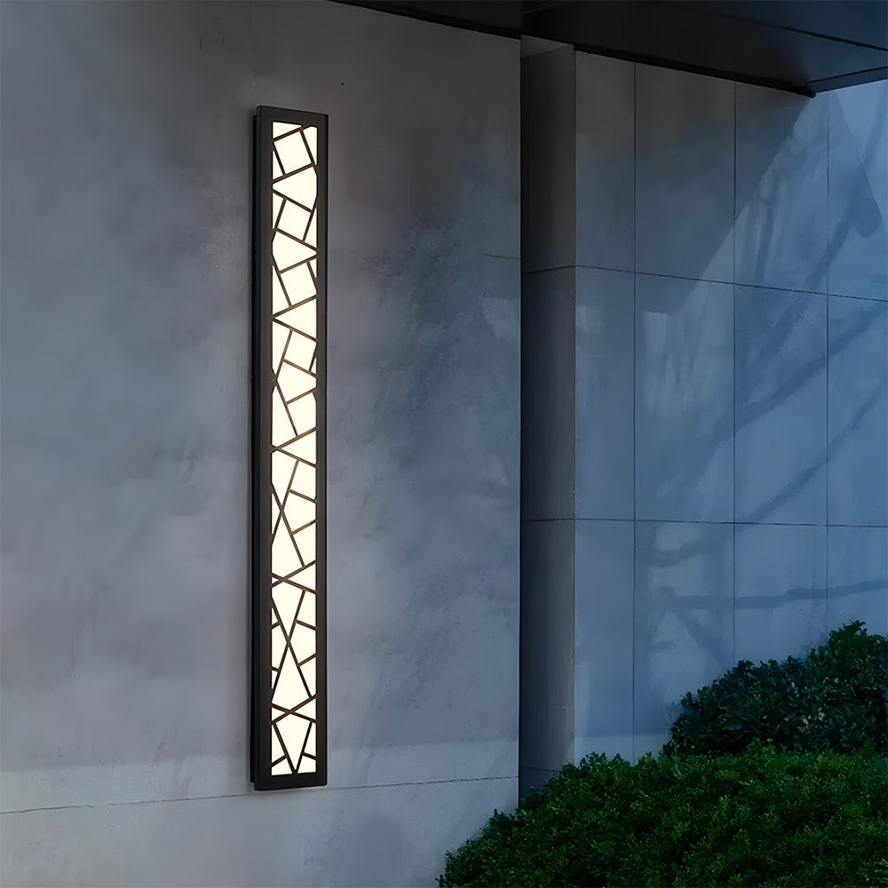 Blockshape Wall Light For Outside