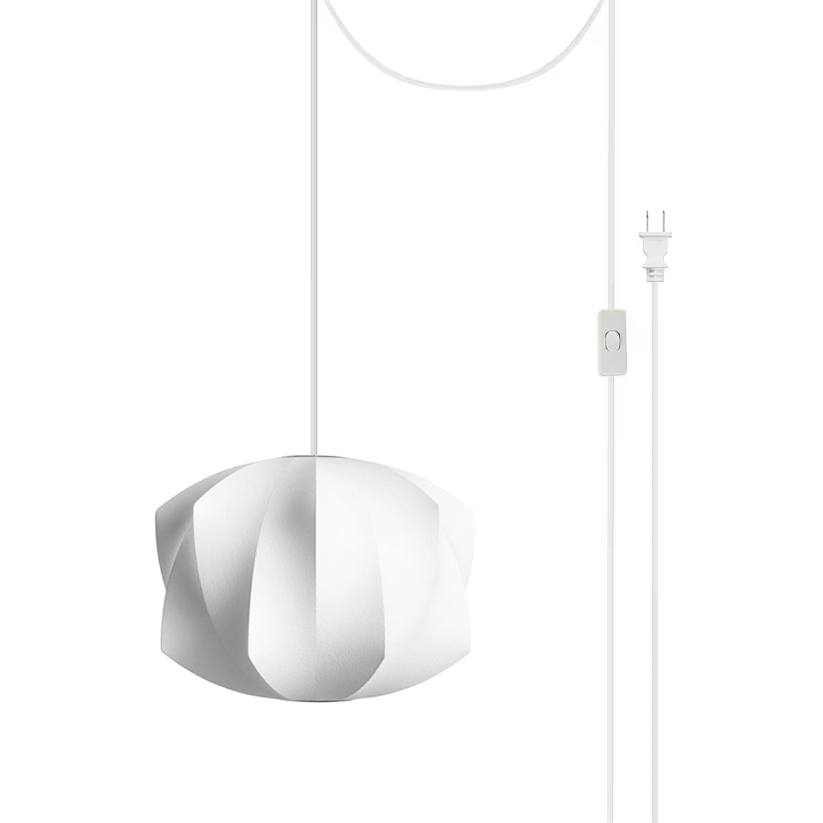 Paxa Bubble Plug In Pendant Light
