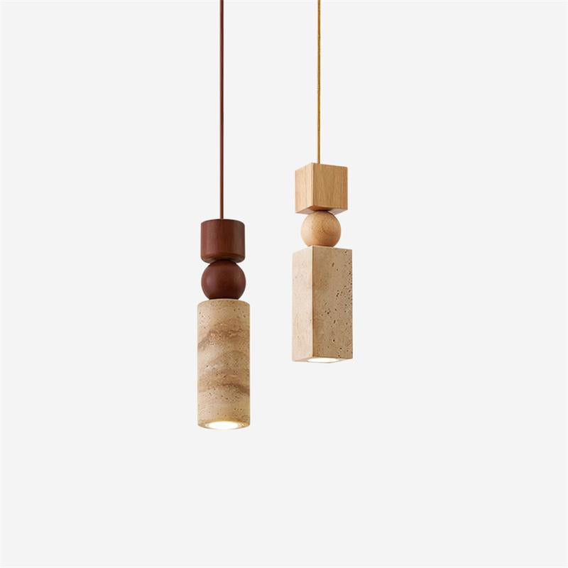 Norvello Travertine Pendant Light