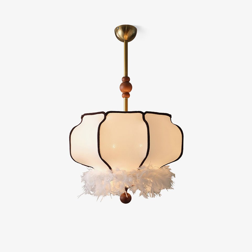 Tyvenna Feather Accent Pendant Light