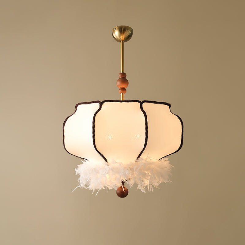 Tyvenna Feather Accent Pendant Light