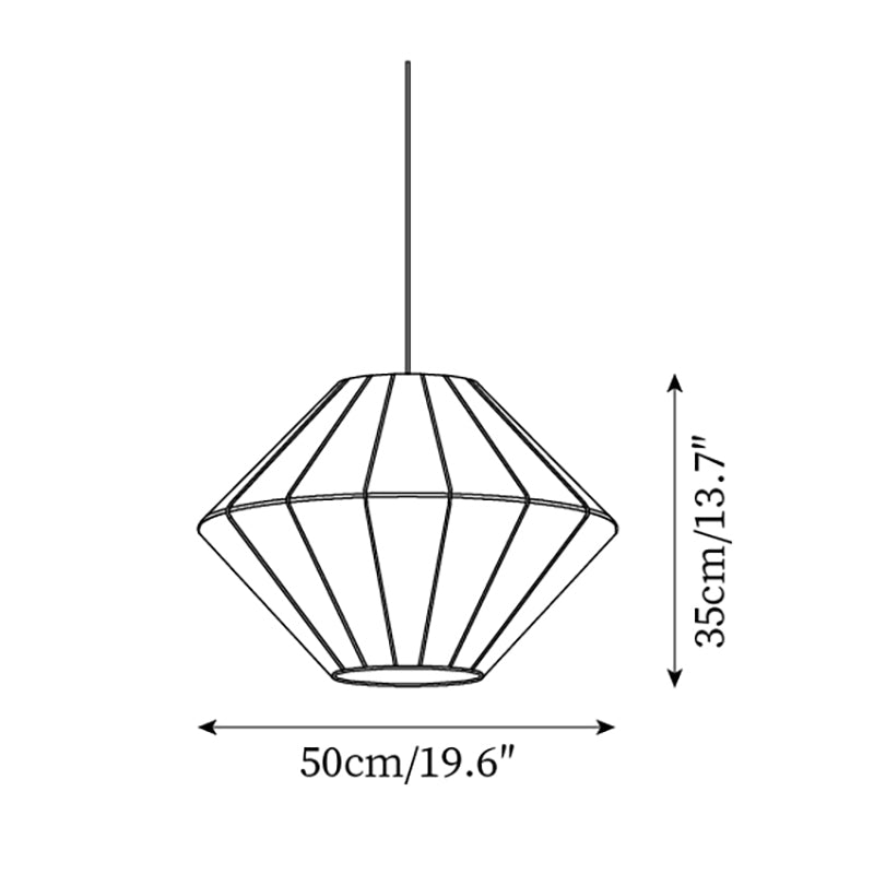 Filedaze Japandi Style Pendant Light