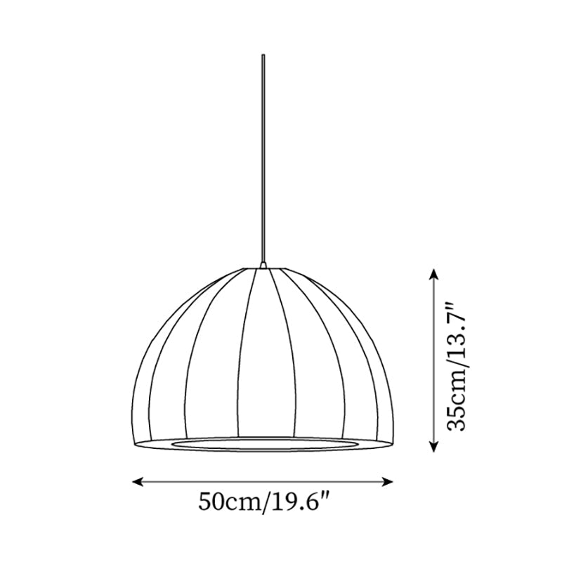 Filedaze Japandi Style Pendant Light